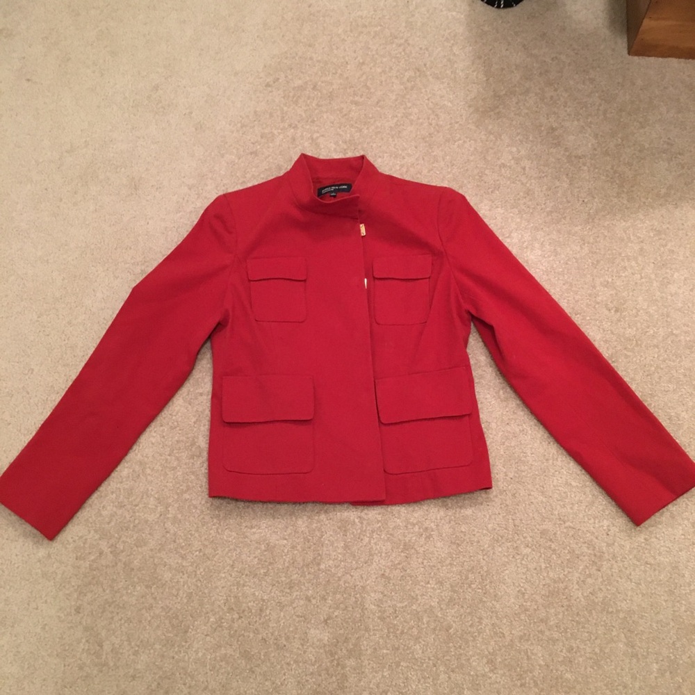 Jones New York Red Jacket